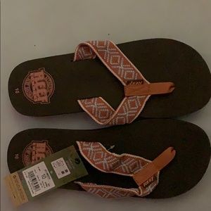 Men’s Reef Flip Flops NWT size 10.